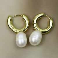 5 pairs pearl earrings natural fresh water pearl accessories mix colors earrings fashion jewelry for women 51112