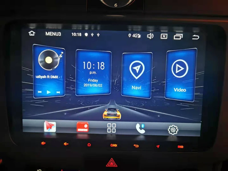 SilverStrong ips 9 дюймов Android9.0 4G Мобильный DVR GPS Радио Навигация для Golf6/Golf5/поло/PASSAT CC/Touran Tiguan DSP система контроля давления в шинах RDS