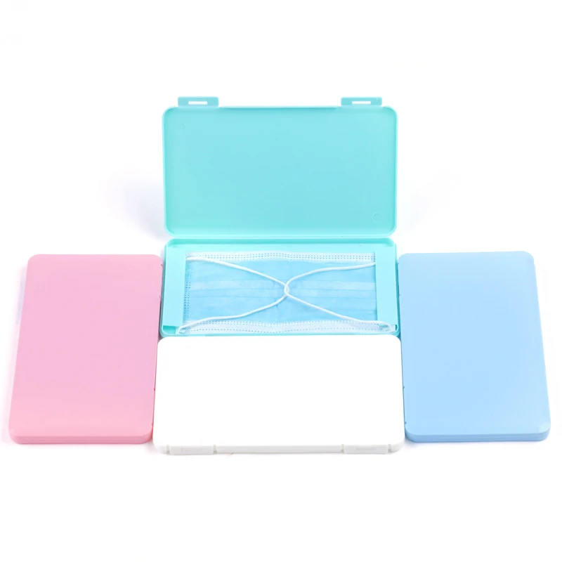 Одноразовая маска коробка для хранения пыли Водонепроницаемый банковская карта
