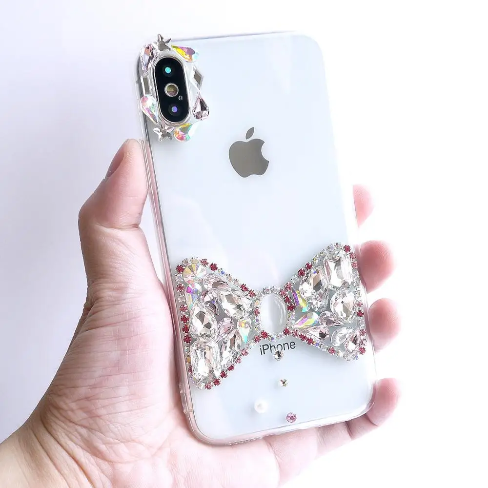 Чехол для iPhone 11 Pro Max Xs Xr X 8 7 Plus SE Женский чехол с милым бантом и котенком девушек