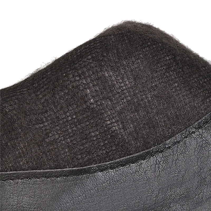 YMECHIC/осень 2020 Новое поступление Обувь на квадратном каблуке с вышивкой Черные и