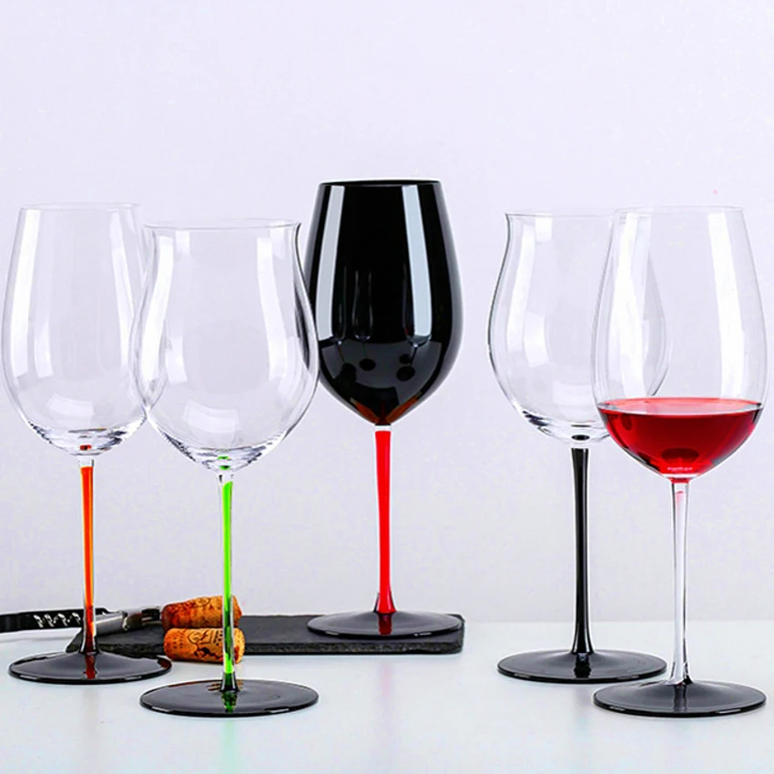 Роскошные хрустальные очки Европейский бокал для вина расширенные питьевые