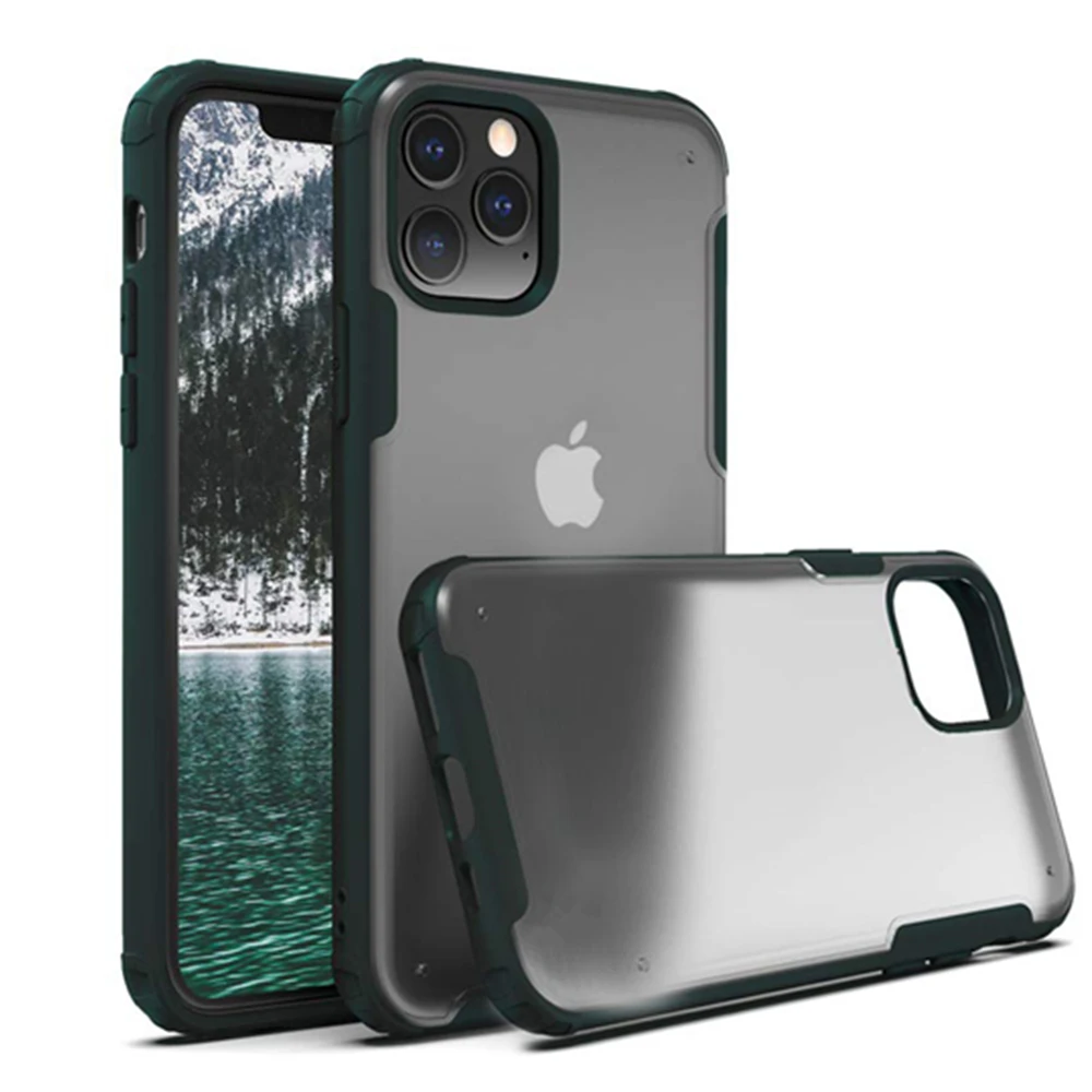 Матовый чехол для телефона iPhone 11 Pro Max XR XS Ультратонкий Прозрачный из