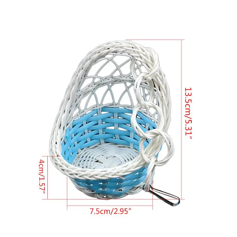 Попугай птица хомяк гамак корзина для домашних животных Колыбель плетение