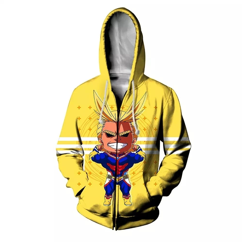 

2020 My Hero Academia hoodies Anime 3D Hoodies Printed Hooded Sweatshirt Cool coat Pullover For Women Men tops