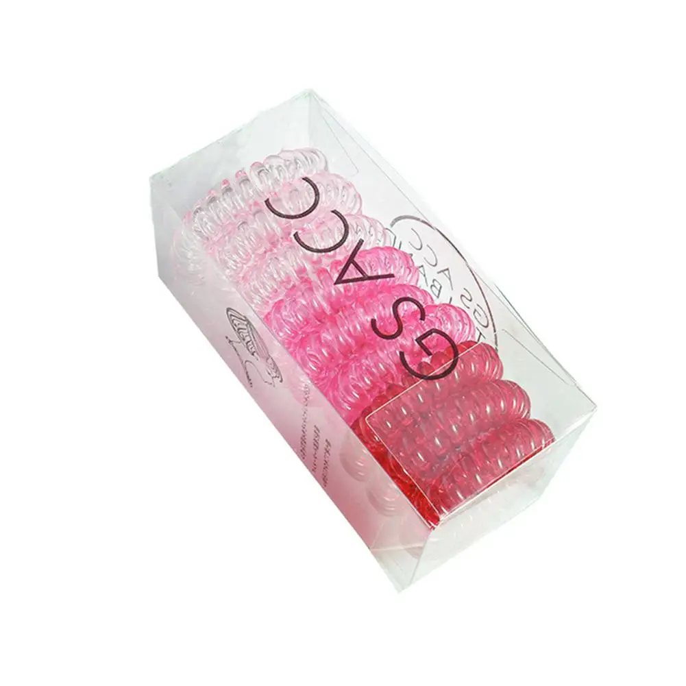 Hobbyлейн новинка яркие цвета резинки Детские Безопасные Галстуки для волос шнур