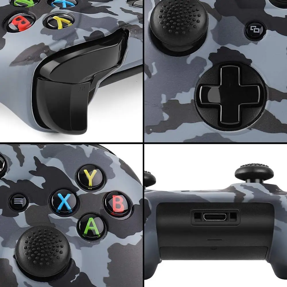 Силиконовый защитный чехол ZOMTOP для геймпада Xbox One X S защита контроллера