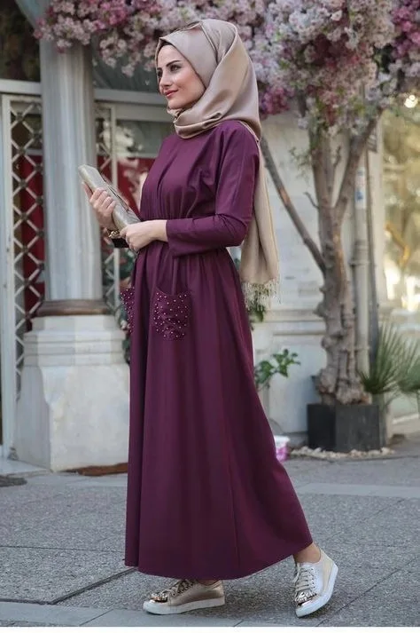 Мусульманская Дубай Модная элегантная женская одежда 2019 новые модели Amazon Explosion