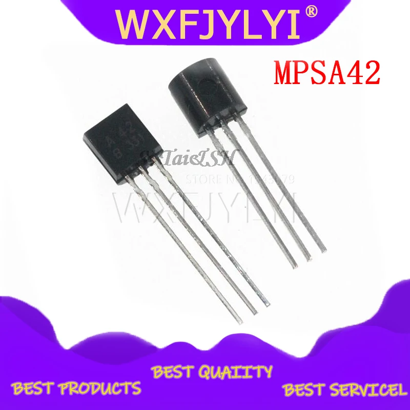 100 шт. MPSA42 MPSA13 MPSA92 MPSA18 Z0103MA Z0607MA BT169D BT131-600 A42 A13 A92 0103MA Z0103 Z0607 0607MA 131-600 транзистор