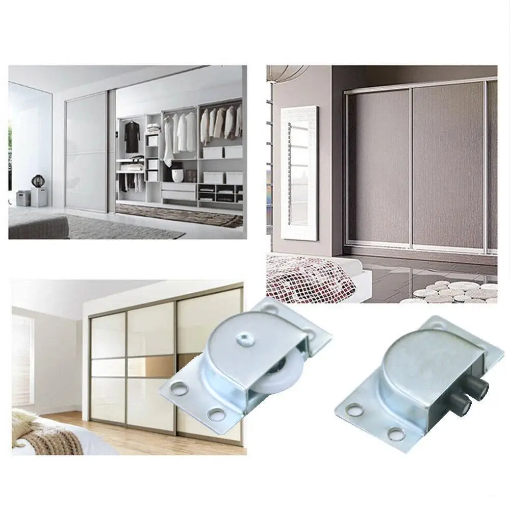 Ролики двери Сталь ролик для раздвижных дверей кабинета шкив гардероба нейлон