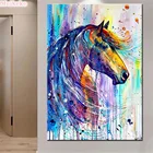 5D круглая мозаика с изображением животных, украшение для подарка