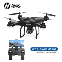 Holy Stone HS120D gps Дрон FPV с HD камерой 1080p Wifi RC дроны селфи следуем за мной Квадрокоптер gps ГЛОНАСС Квадрокоптер 300 м