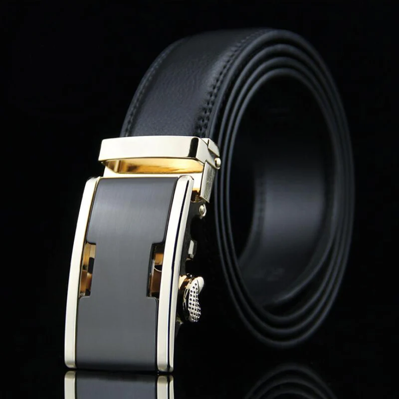 

Kemeiqi new men's belt, leather automatic buckle belt, cowhide trousers, youth business network explosion luxury belt designers