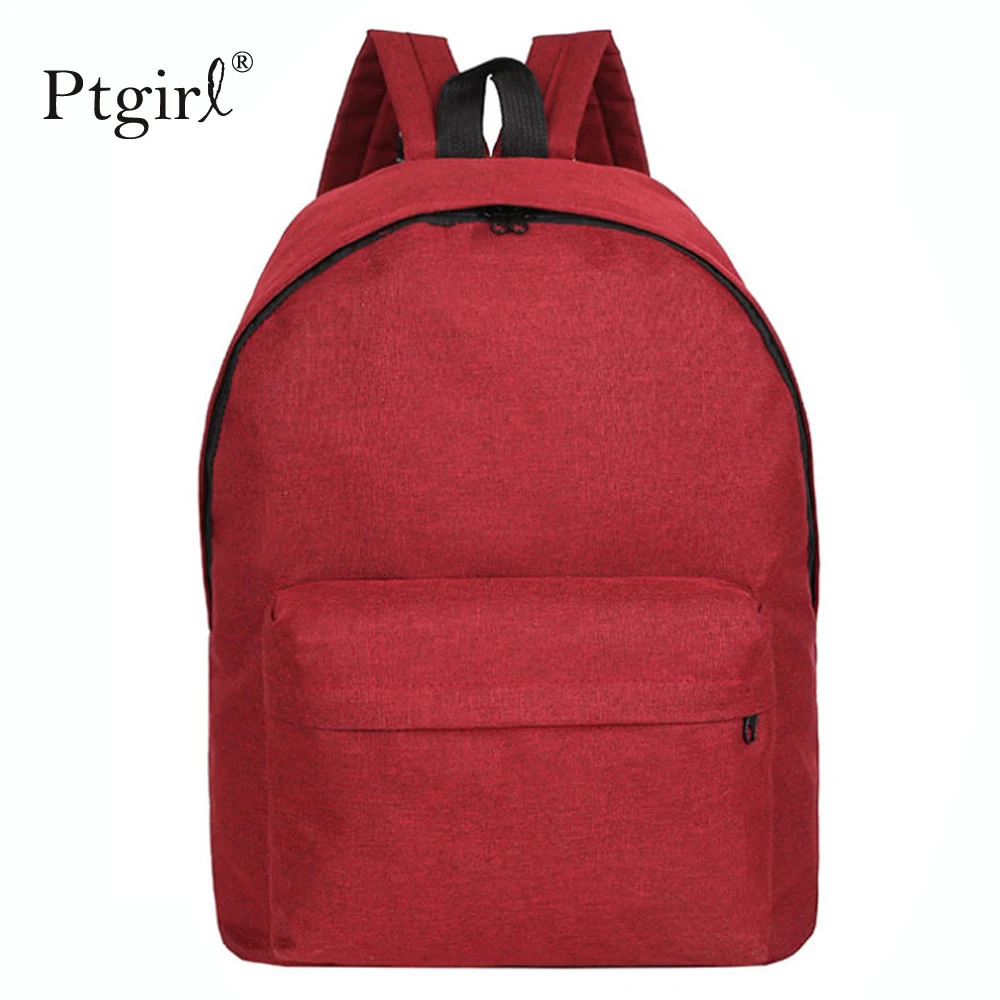 Мужской черный холщовый рюкзак для студентов школьный подростков повседневный