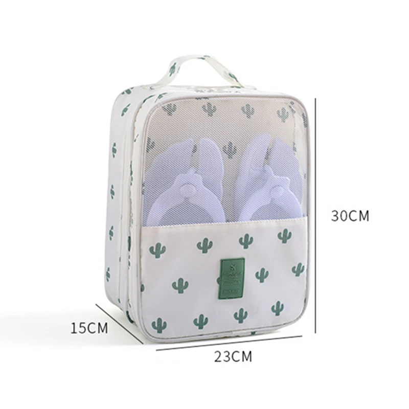 Portable Shoes Dustproof Storage Bag Women Men Double Waterproof Shoe Organizer Multifunction Travel Shoes Sorting Storage Box