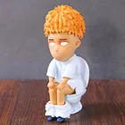 Япония классический комикс Аниме One Punch-Man статуя Сайтама Милый Забавный Туалет комод фигурка модель игрушки