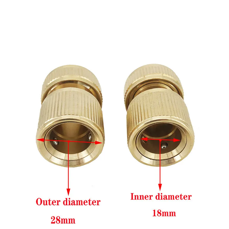 16 мм латунный садовый соединитель для смесителя с резьбой быстрый садового