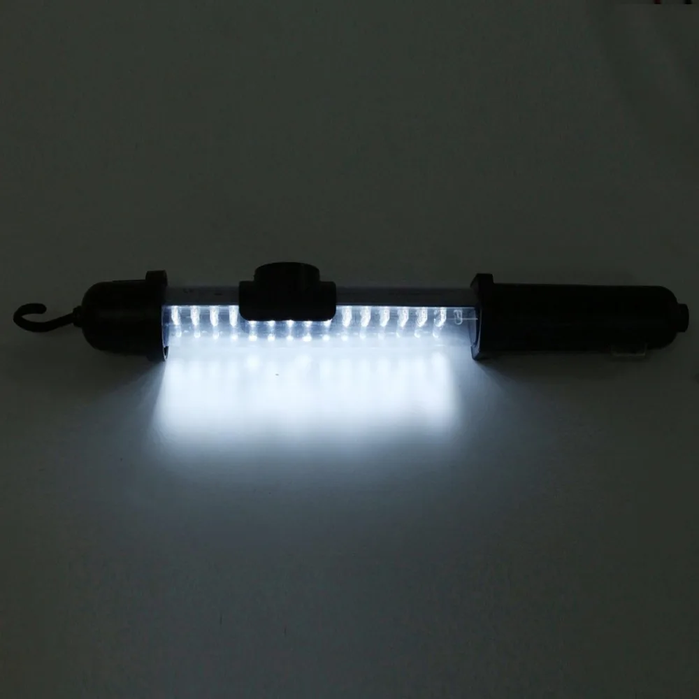 Портативный ультра-яркая подсветка с водить 60leds 350LM Перезаряжаемые беспроводной работы свет гараж контроль лампы факел с вешалкой-крючком
