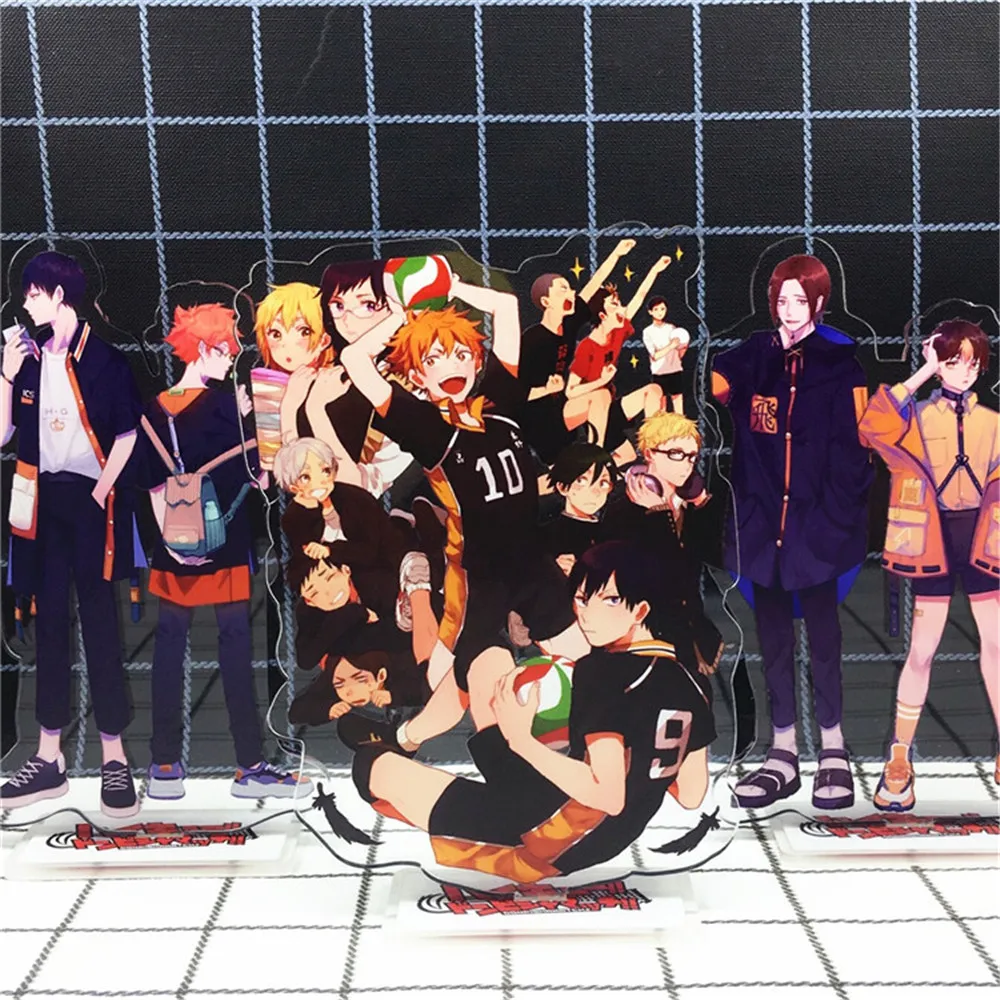 Аниме игрушки на акриловой основе Haikyuu фигурка Хината шоё кагеяма тобио Оикава