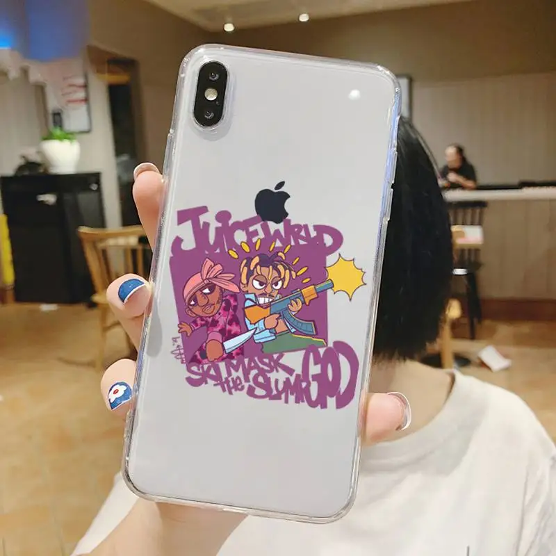 

Lil Uzi Vert Eternal Atake Rapper Phone Case Transparent for iPhone 6 7 8 11 12 s mini pro X XS XR MAX Plus