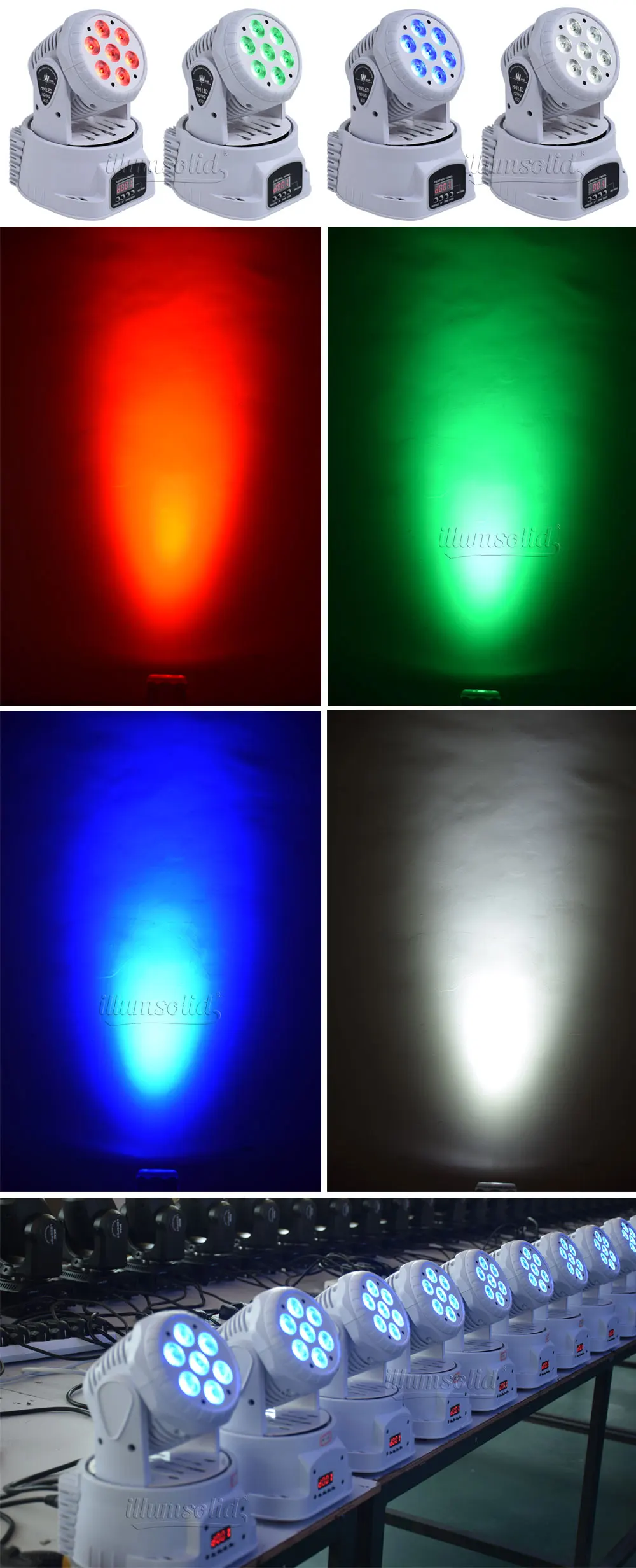 RGBW для сцены света движущиеся головы мыть луч вечерние DMX512 Led Dj Xmas DMX