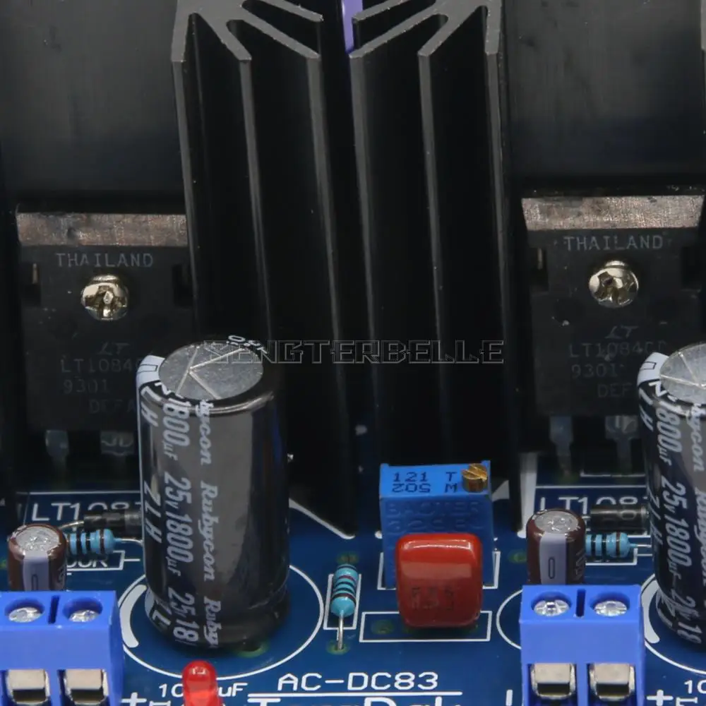 Плата регулятора напряжения LT1084 5A AC-DC