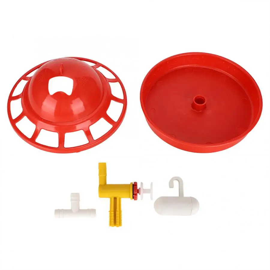 2PCS Automatic Chicken Feeder Waterer Chick Brooder Drinkers Set for Pigeons Duck Poultry Quail Drinker Farm | Дом и сад