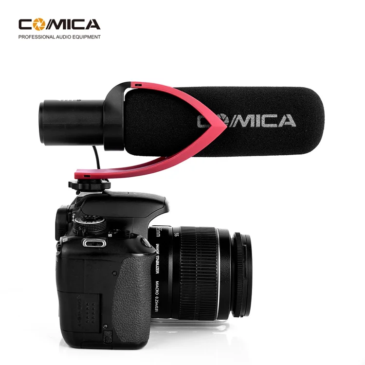 Микрофон для камеры Comica CVM V30 PRO конденсаторный микрофон|video camera lighting equipment|microphone