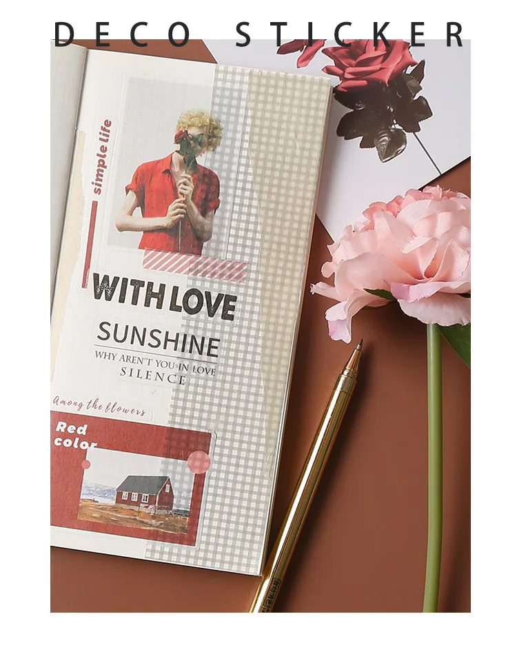 40 шт./лот бумажная наклейка Washi украшение сделай сам дневник наклейки Скрапбукинг