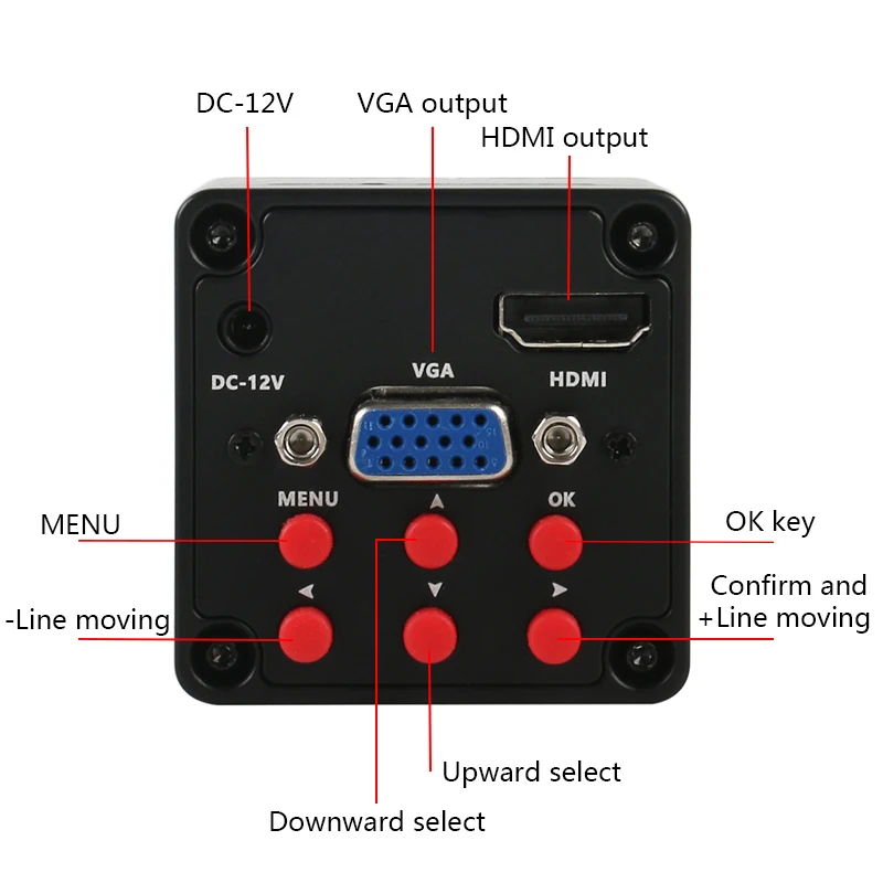Industrial 3.5X 7X 45X 90X Simul-Focal Trinocular Stereo Microscope 1080P VGA HDMI Video Camera For Phone PCB Soldering Repair |