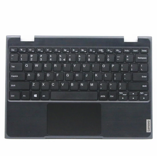 New Original For Lenovo 100e 2nd Gen Notebook 81M8 Palmrest Keyboard Bezel Cover 5CB0T77511