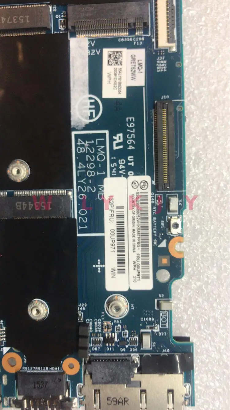 Для Lenovo ThinkPad X1 карбоновая материнская плата для ноутбука 48 4ly6.021 процессор i7 4600U 8