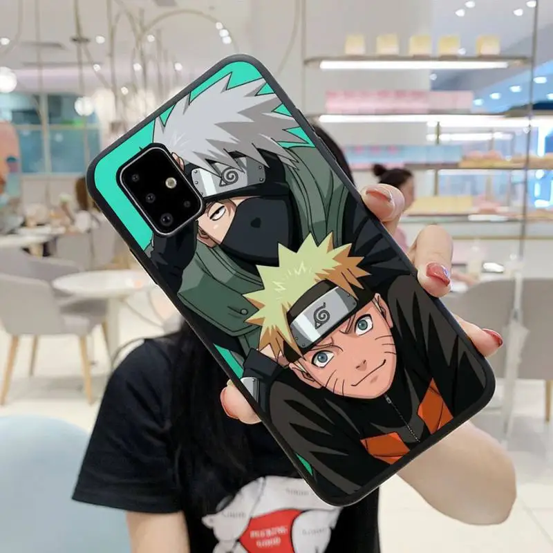 

Japan Anime Cloud N_Narutoes Phone Case For Samsung S5 S6 S7 S8 S9 S10 S20 S21 Edge Plus E Fe Lite Cover
