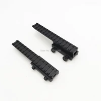 14 slots extension low profile airgun picatinny rail 20mm to 20mm 20 20 0 5 inch 1 inch riser mount pcatinny rail