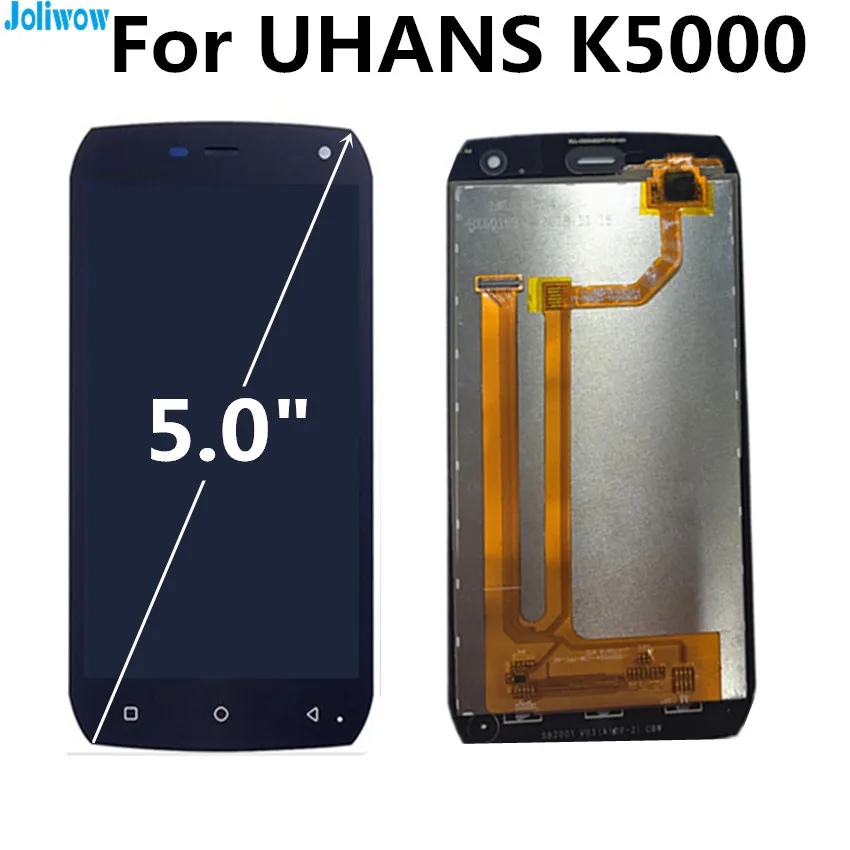 Для UHANS K5000 ЖК дисплей Дисплей + кодирующий преобразователь сенсорного экрана в