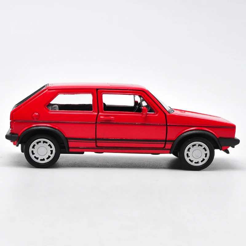 Hot 1:36 Golf-GTI Alloy Car Model,Simulated Die Cast Metal Open Door Pullback Toy Model,Children's Birthday Gift,Free Shippin