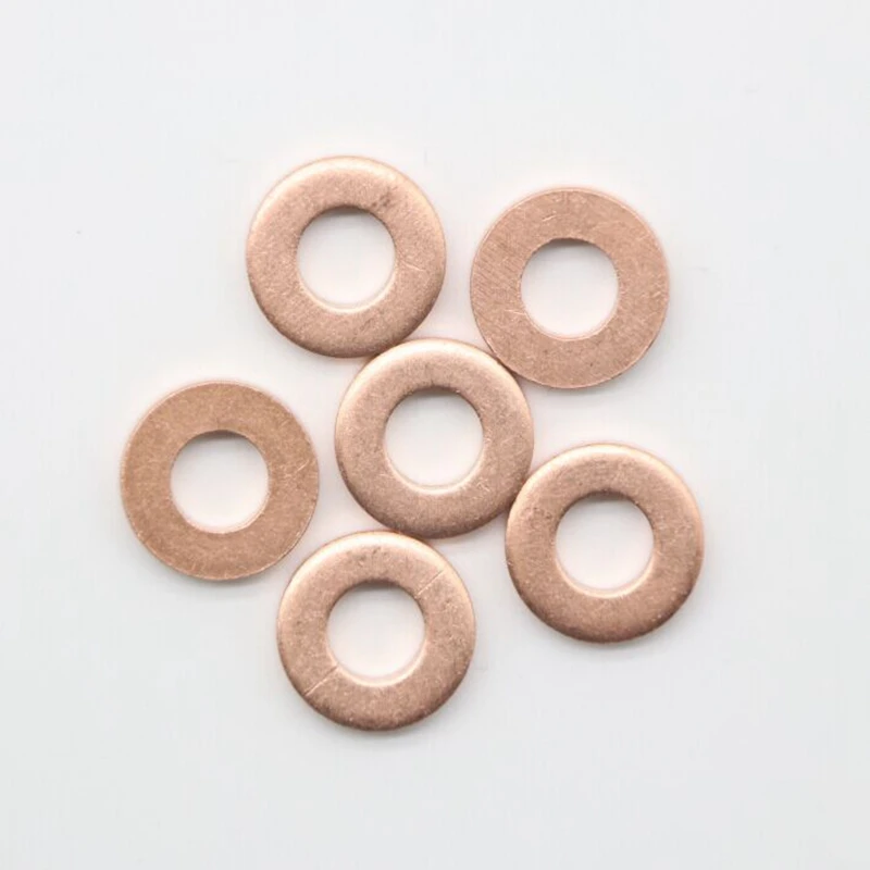 FOR RENAULT COMMON RAIL DIESEL INJECTOR COPPER WASHER SEAL | Автомобили и мотоциклы