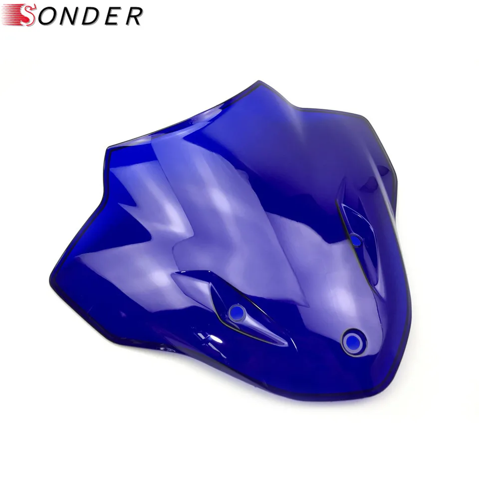 Screen For BMW S1000R S 1000R 1000 R 2014 215 2016 2017 2018 black Windshield WindScreen Double Bubble 14 15 16 17 18 | Автомобили и