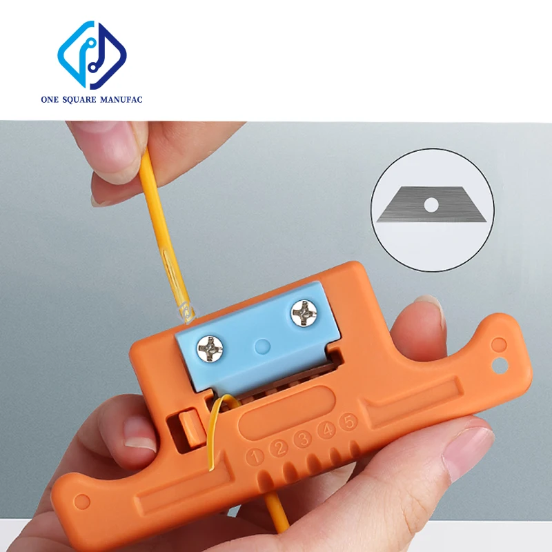 MSAT-5 Fiber Cable Ribbon Stripper FTTH Fiber Optic Stripping 1.9~3mm MSAT5 Access Tool Kit Loose Buffer Tube Stripper AUA-05