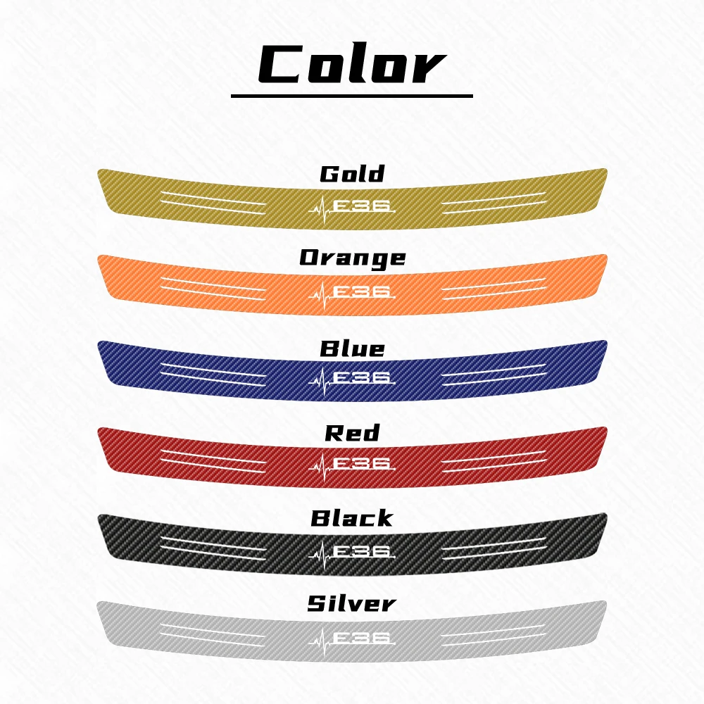 1 шт. автомобильные аксессуары наклейки на заднюю часть багажника из углеродного