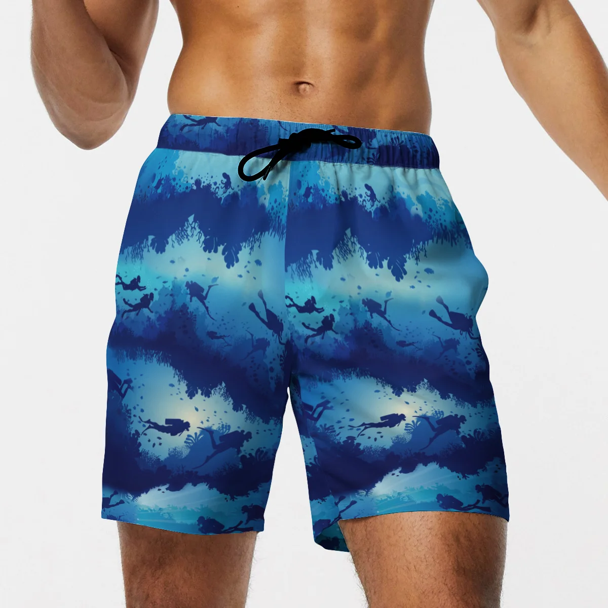 

2021 летние мужские пляжные шорты для будущих мам 3D принт Дайвинг Модные мужские Бермуды пляжные шорты для мальчиков, штаны размера плюс 6XL бы...