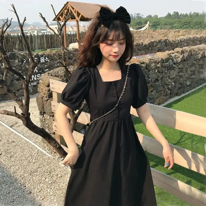 

Japanese academy summer sweet lovely dress suitable for outdoor outing dress girlfriend Harajuku retro Princess Dress
