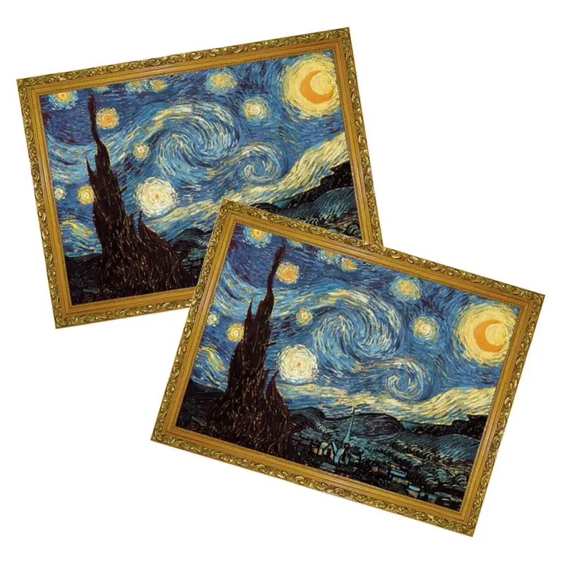 

Jigsaw Puzzles 1000 Pieces Starry Night Jigsaw Puzzle Landscape Puzzles Toys For Adults Children Kids Games Educational Toys
