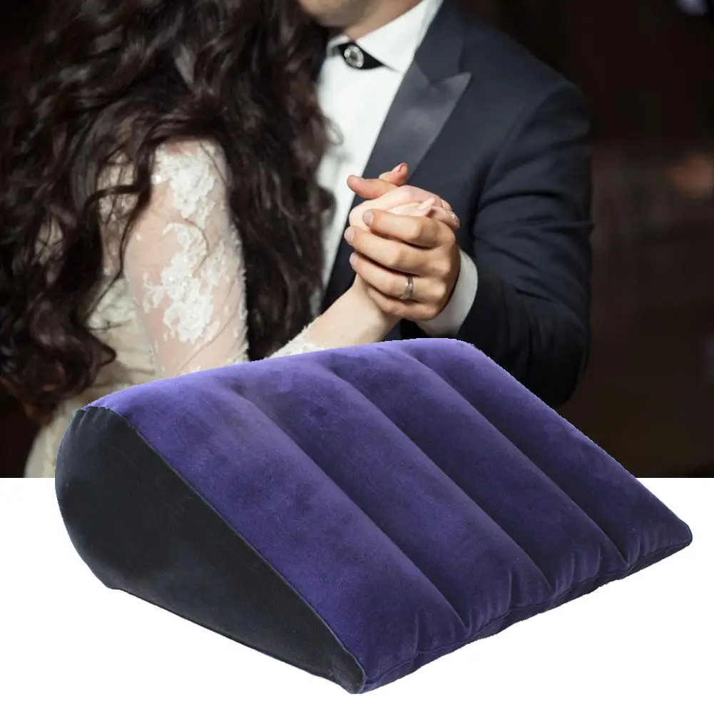 Треугольная надувная эротическая подушка для взрослых секс пар игрушки пар|Игры