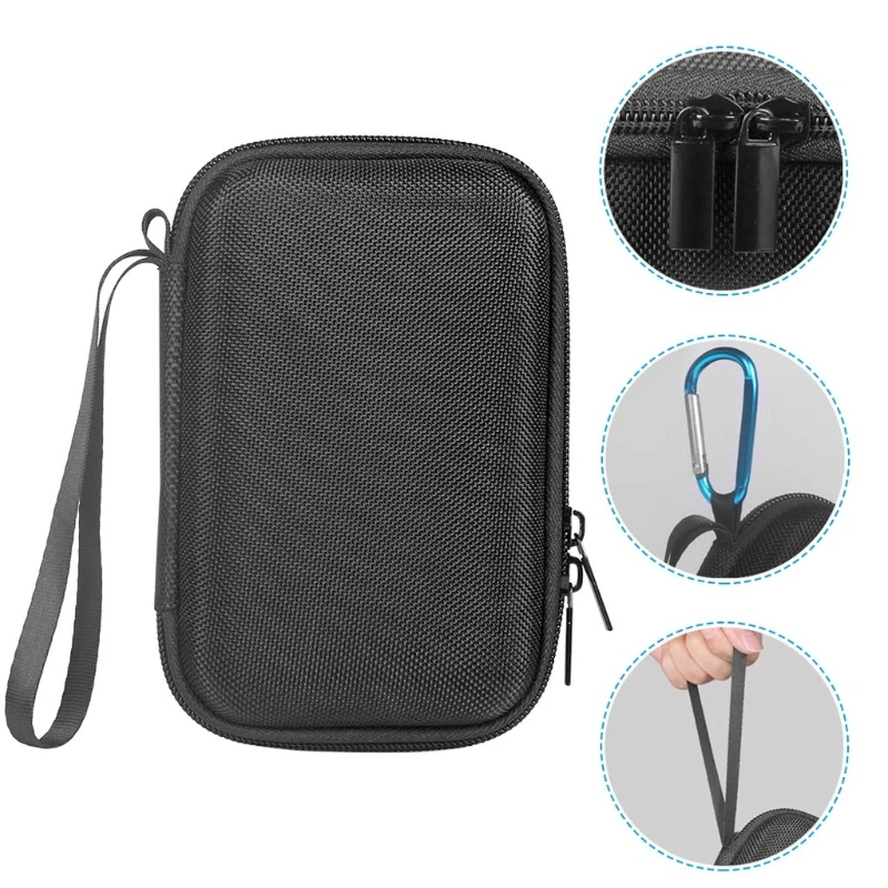 

For -JBL GO 3 portable EVA Zipper Hard Case Bag Box bluetooth speaker bag,-Audio cover,Speaker portable box