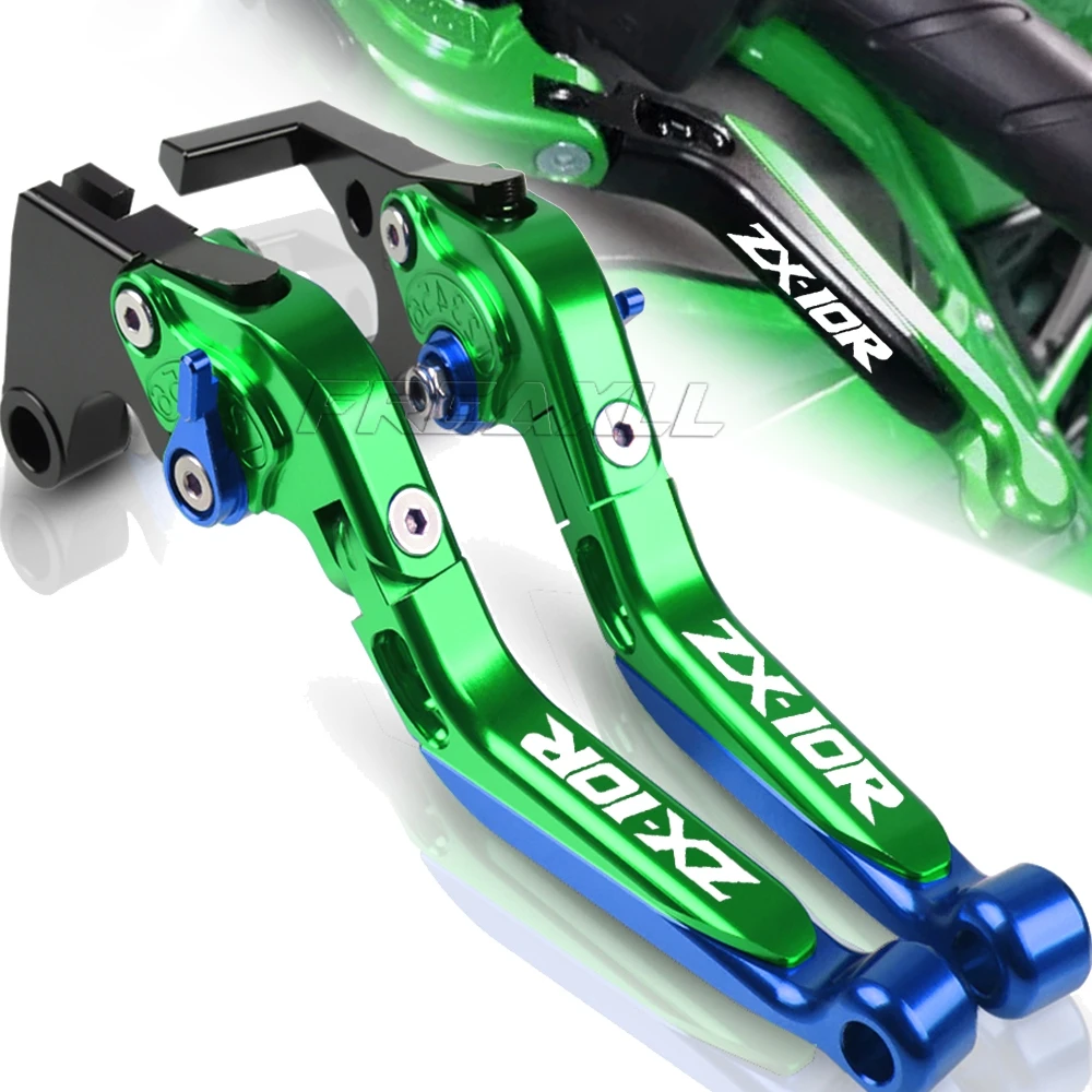 

Мотоцикл для Kawasaki ZX10R ZX-10R ZX 10R 2006-2015, складной выдвижной тормозной клатч 2014 2013 2012 2011 2010 2009 2008