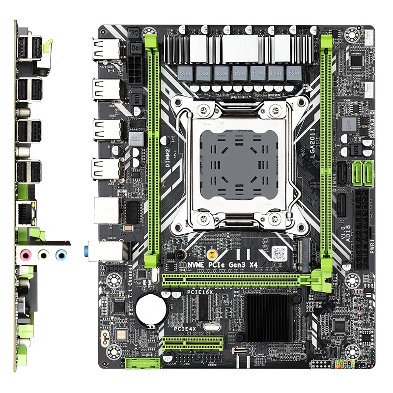 

The New X79D 2.0 Computer Motherboard 2011 Pin Supports Zhiqiang E5 Dual Channel D3 with M.2 True X79 Chip