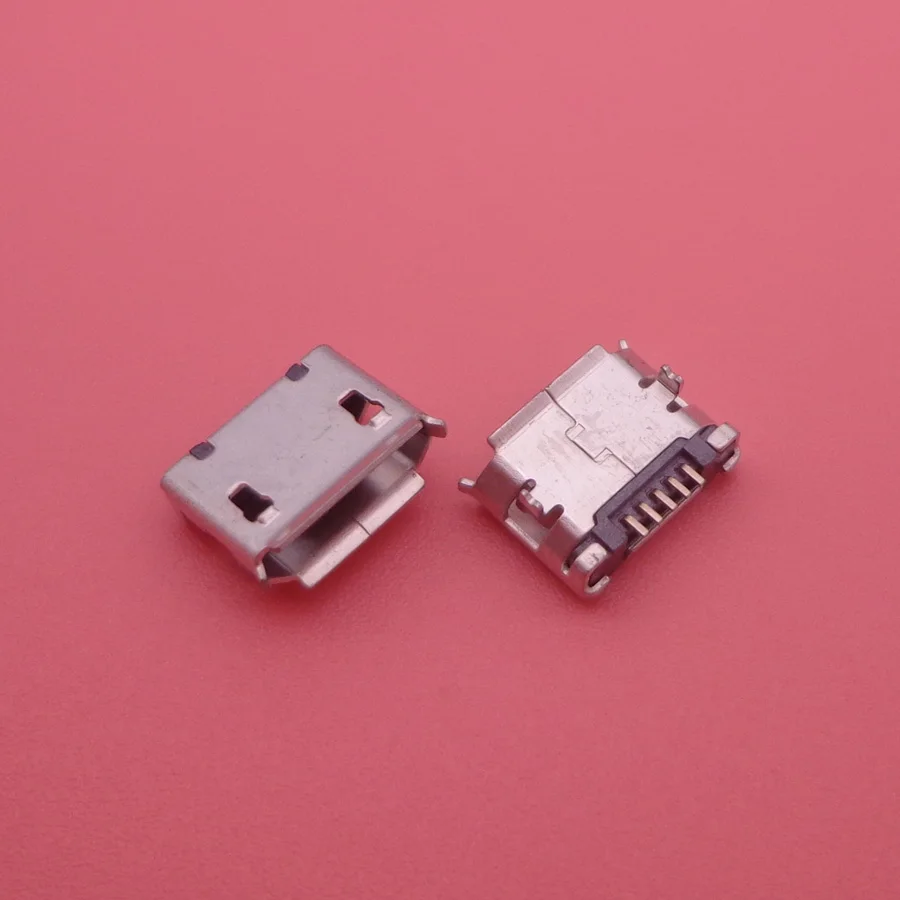 

100pcs/lot Mobile phone Tablet Mini Micro USB Jack Connector Charging port for HTC E66 N95E52N81 5310 OPPO R809T