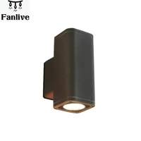10pcs AC85-265v Modern Cob Balcony Shell Both Head Outdoors Waterproof Courtyard Lamp Concise Corridor Originality Wall