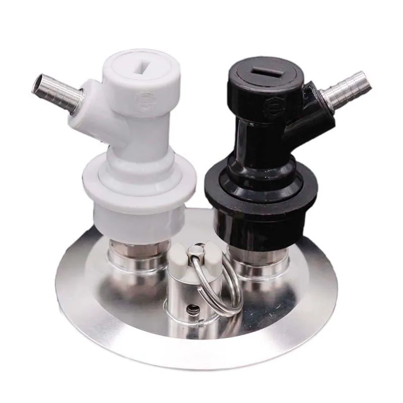" Tri Clamp(91 мм OD) шаровой замок конвертировать крышку с газовым столбом Beer Post PRV 60 см силиконовый шланг Homebrew Kegging оборудование
